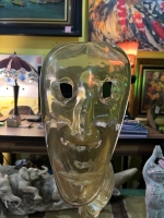 Murano 24 K  hand blown glass  original  mask 