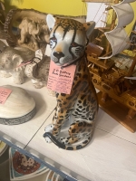 Italian ceramic leopard 